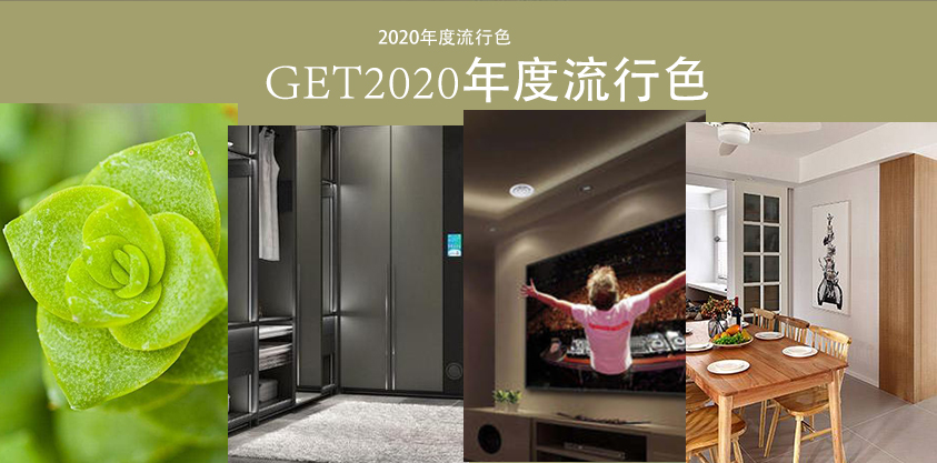 2020年秋冬流行色，板材花色你看好哪款？