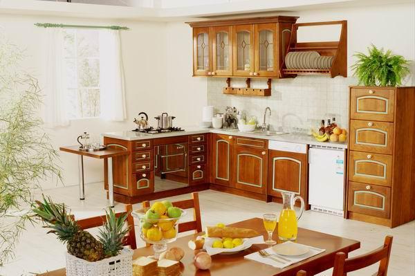 實(shí)木板櫥柜